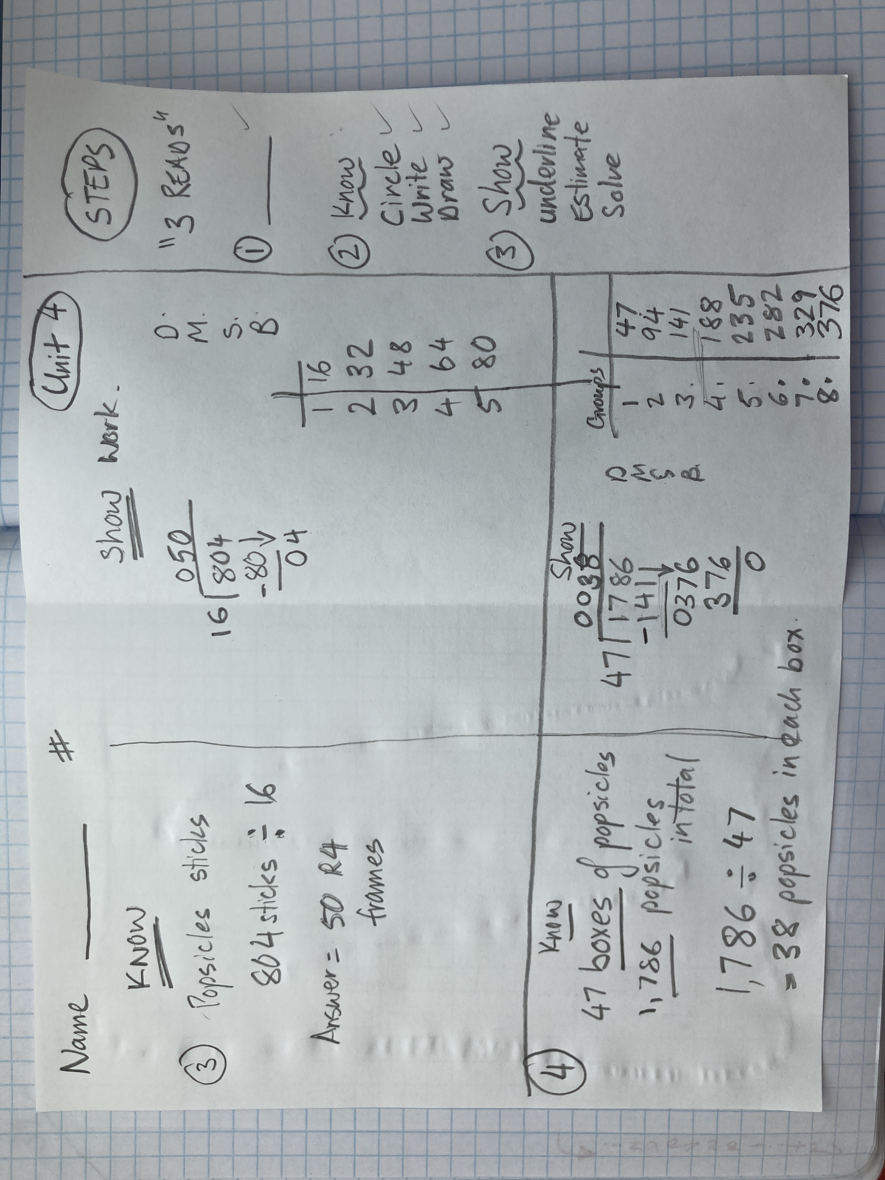 How to do word problems: “3 Read” method – Mr. J’s Math Class